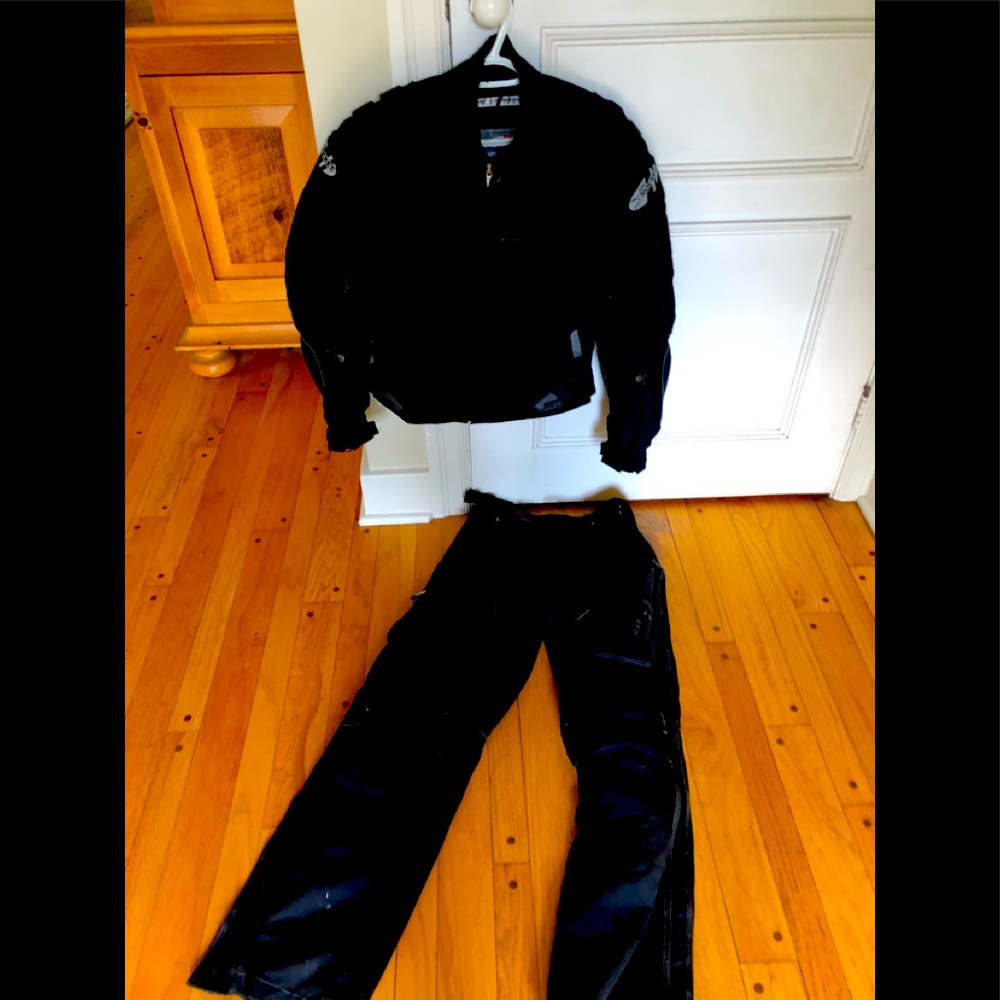 Ladies joe rocket motorcycle jacket and pants